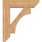 Ekena Millwork Westlake Slat Smooth Bracket w/ Offset Brace, Western Red Cedar, 7 1/2"W x 28"D x 32"H BKT0806X28X32WTL06SWR - alternate 3